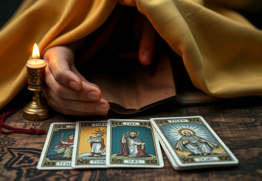 Representação visual: O Que Significa Tirar A Estrela no Tarot?