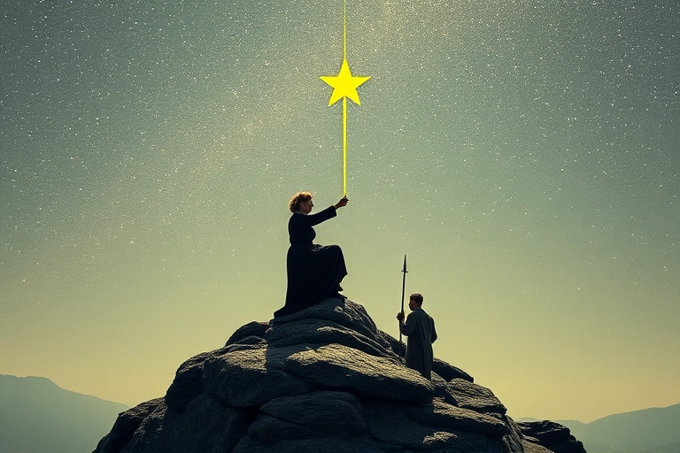 Conceitos visuais relacionados a O Que Significa Tirar A Estrela no Tarot?