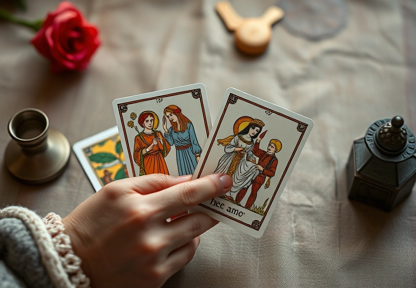 Representação visual: Tarot do Amor: O Que as Cartas Revelam Sobre Seu Relacionamento