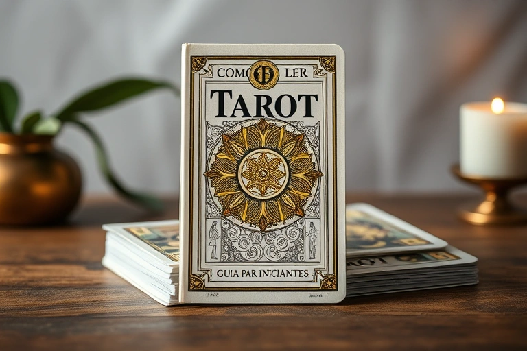 Conceitos visuais relacionados a Como Ler Tarot Sozinho: Guia Para Iniciantes
