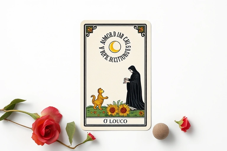 Conceitos visuais relacionados a Significado da Carta O Louco no Tarot no Amor, Trabalho e Espiritualidade