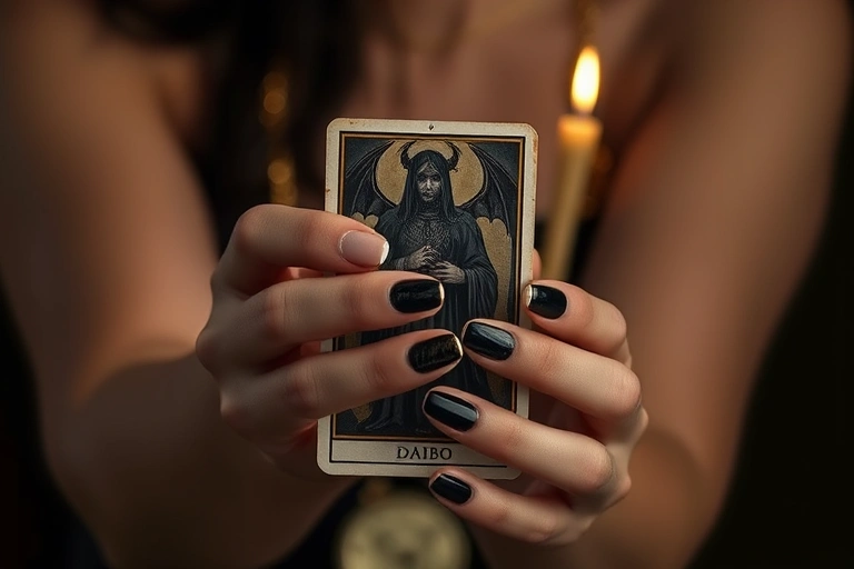 Conceitos visuais relacionados a Carta O Diabo no Tarot: O Que Ela Realmente Quer Te Avisar
