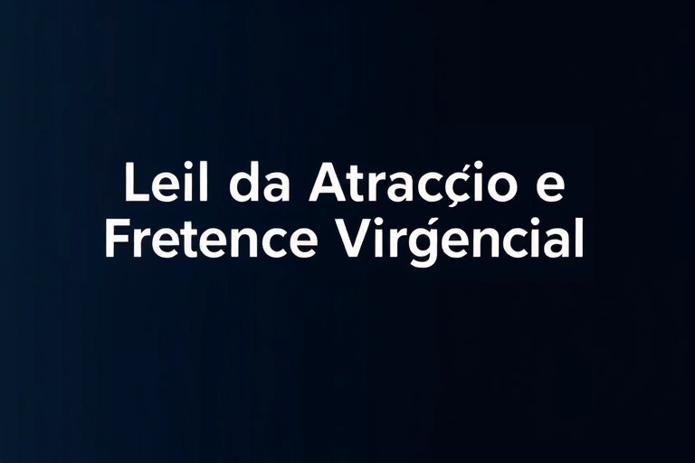 Conceitos visuais relacionados a Lei da Atração e Frequência Vibracional Explicada